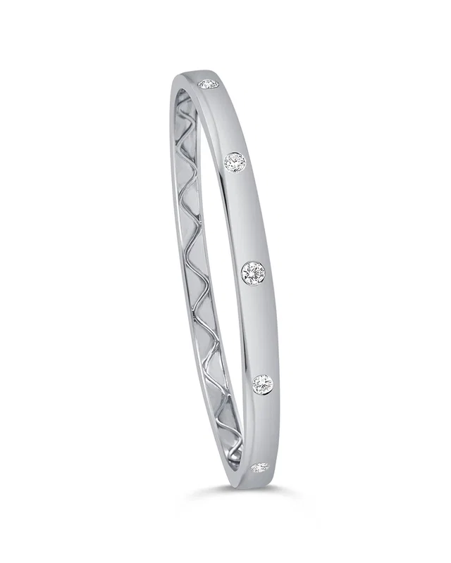 Sabrina Designs 14K 0.42 ct. tw. Diamond 5-Stone Bangle Bracelet, image 1 of 1 from Rue La La