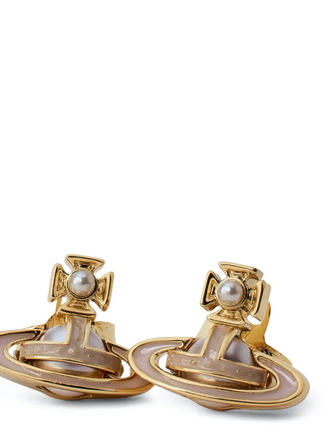 Vivienne Westwood orb-pearl earrings, photo 2 of 2 from FARFETCH