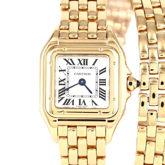 Panthere de Cartier SM Yellow Gold Quartz in Yellow from LuxUness