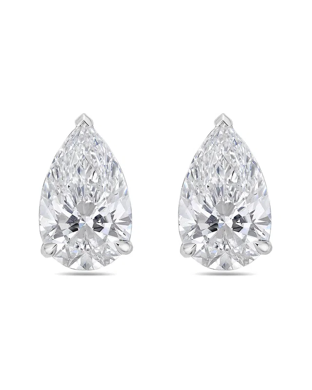 Diana M Lab Grown Diamonds Diana M. 14K 5.00 ct. tw. Lab-Grown Diamond Earrings, image 1 of 1 from Gilt