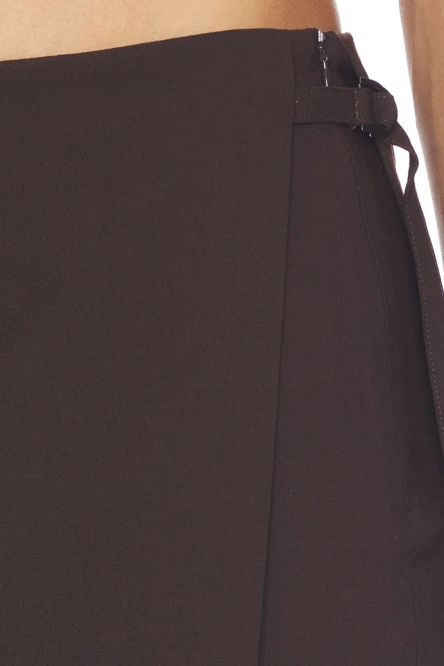 EAVES Dana Apron Pant in Espresso, photo 6 of 7 from REVOLVE (Canada)