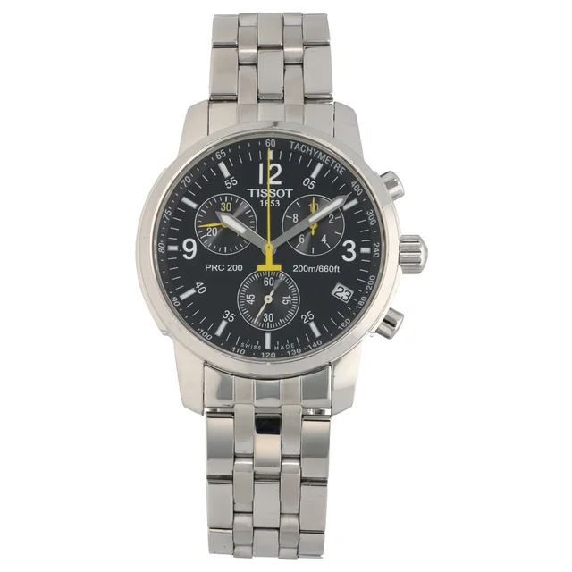 Tissot PRC200 T461 39mm Stainless Steel Watch from H&T