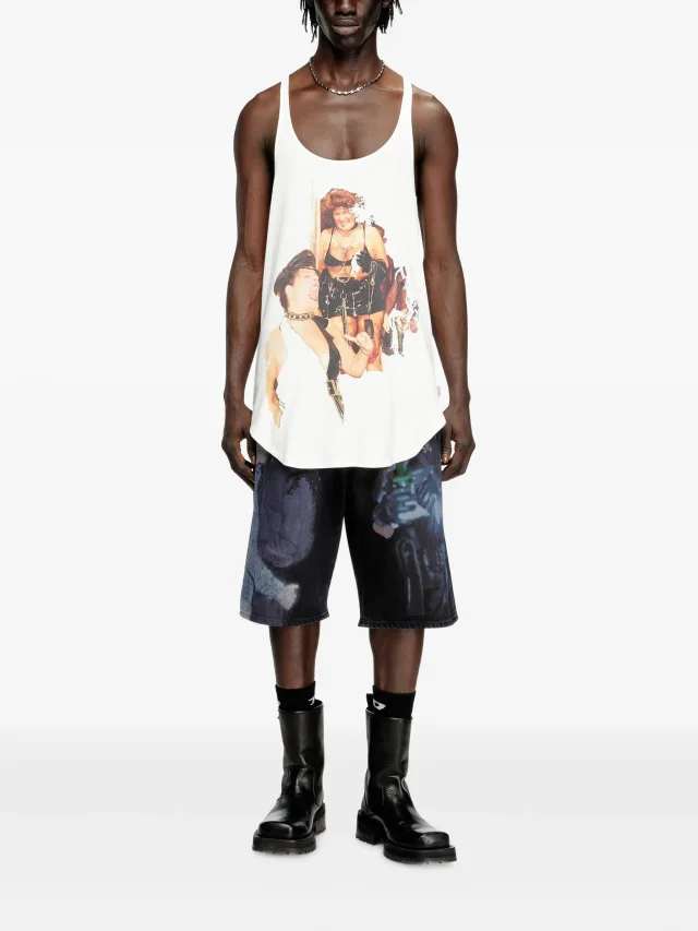 Diesel x Tom of Finland Foundation Pr-T-Shanry-W-Tom25 tank top, photo 2 of 2 from FARFETCH