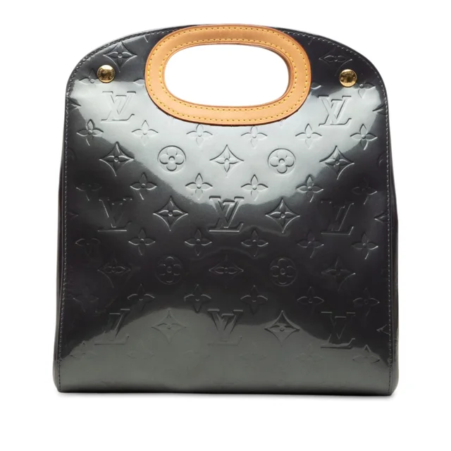 Blue Louis Vuitton Monogram Vernis Maple Drive Handbag in Blue Leather from Designer Revival, photo 1 of 1