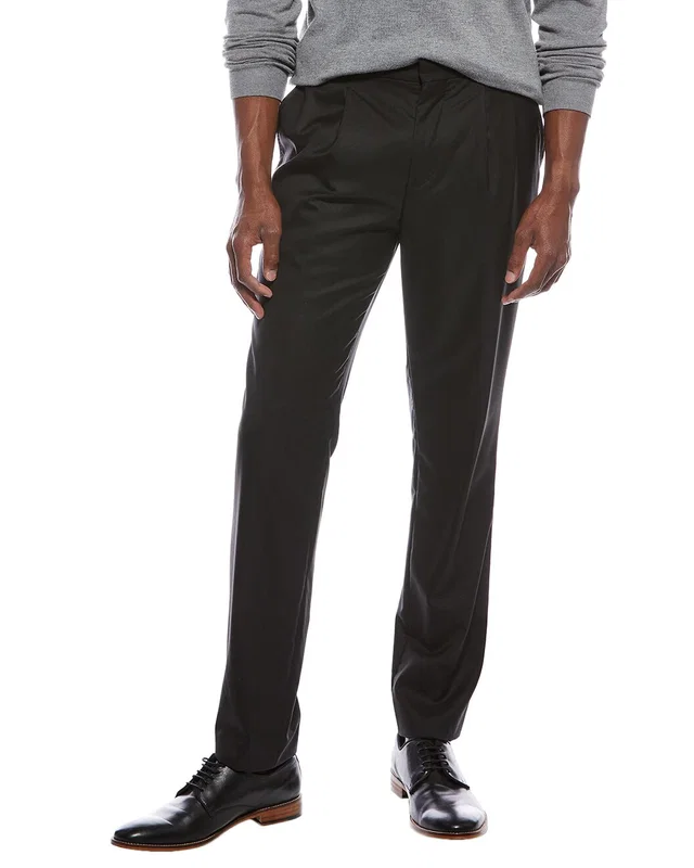 Brunello Cucinelli Wool & Silk-Blend Pant, image 1 of 1 from Gilt