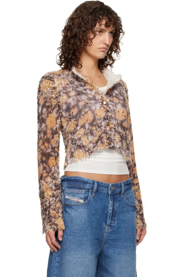 Diesel Multicolor M-Linnea Cardigan, photo 2 of 4 from SSENSE