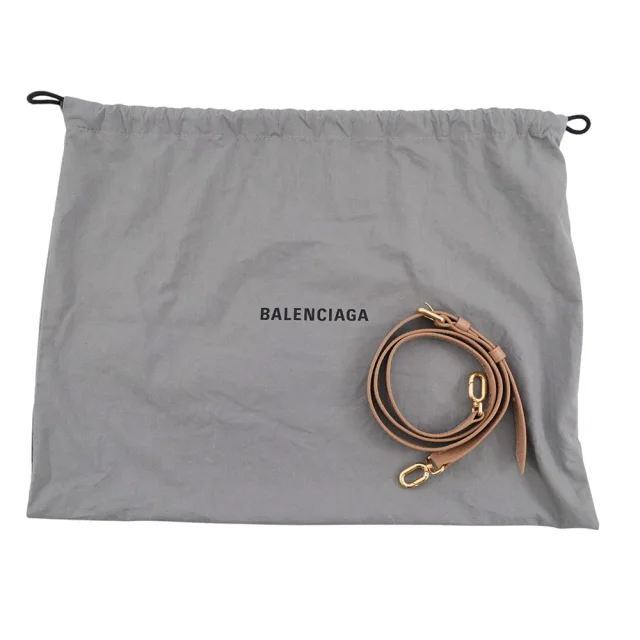 Balenciaga BB Soft Hobo Bag Beige8019282ABEC2621 Calf Leather Size Small in Calfskin from GALLERY RARE, photo 16 of 16