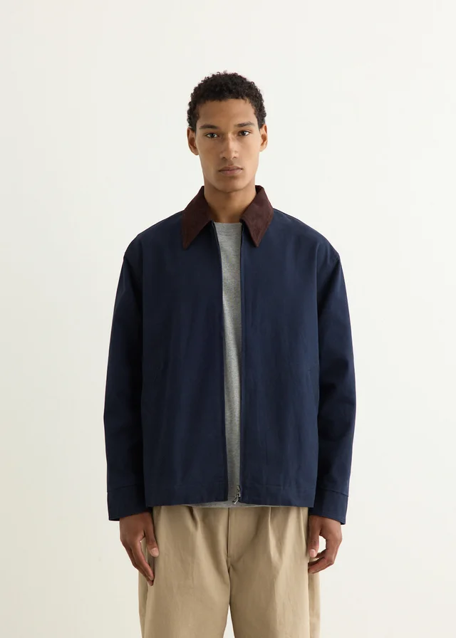 Incu Collection Admission Blouson Jacket in Blue from Incu, photo 1 of 1