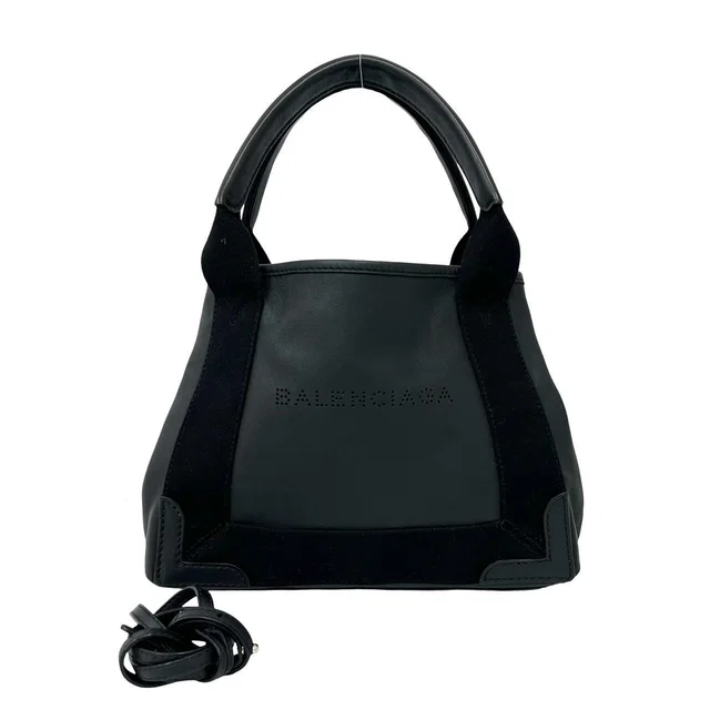 Balenciaga Cabas Leather 2way Bag in Leather from LuxUness