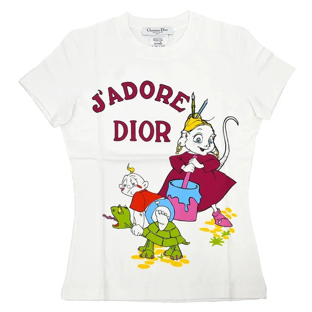 Dior 2002 T-shirt Necklace Bangle Nail Seal Set #38 from AMORE Vintage Tokyo