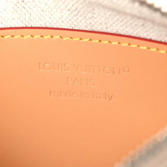 Louis Vuitton Monogram Heritage Key Pouch S Beige in Beige Coated canvas from FASHIONPHILE, photo 6 of 6