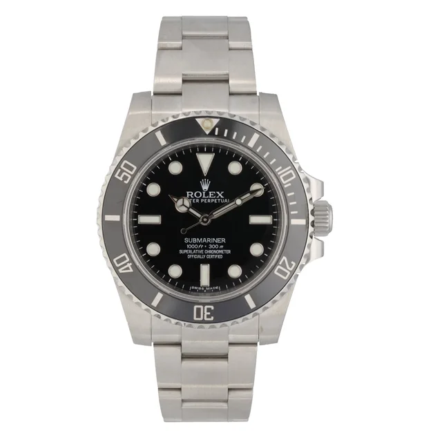 Rolex Submariner 114060 40mm Stainless Steel Watch from H&T