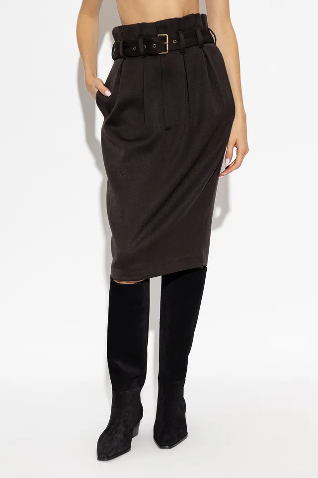 Etro belted midi skirt, photo 4 of 7 from SENSER