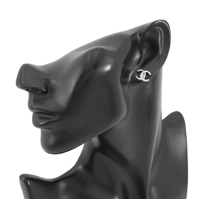 Chanel CC Logo EarringsABH472 Metal from GALLERY RARE, photo 7 of 11