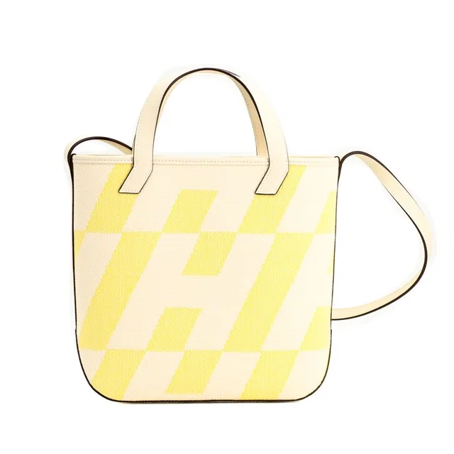 Hermès Tote Bag Cream in White Canvas from The Reluxe