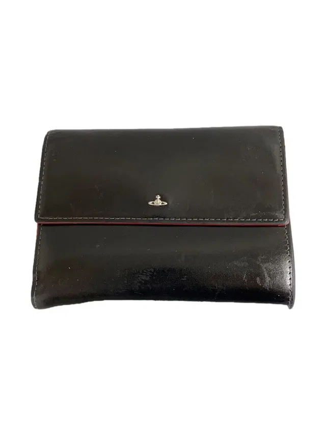 Vivienne Westwood Orb Leather Wallet in black Leather from Grailed
