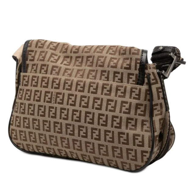 Fendi Zucchino Canvas Crossbody in brown|red Canvas from Her-Age, photo 3 of 7