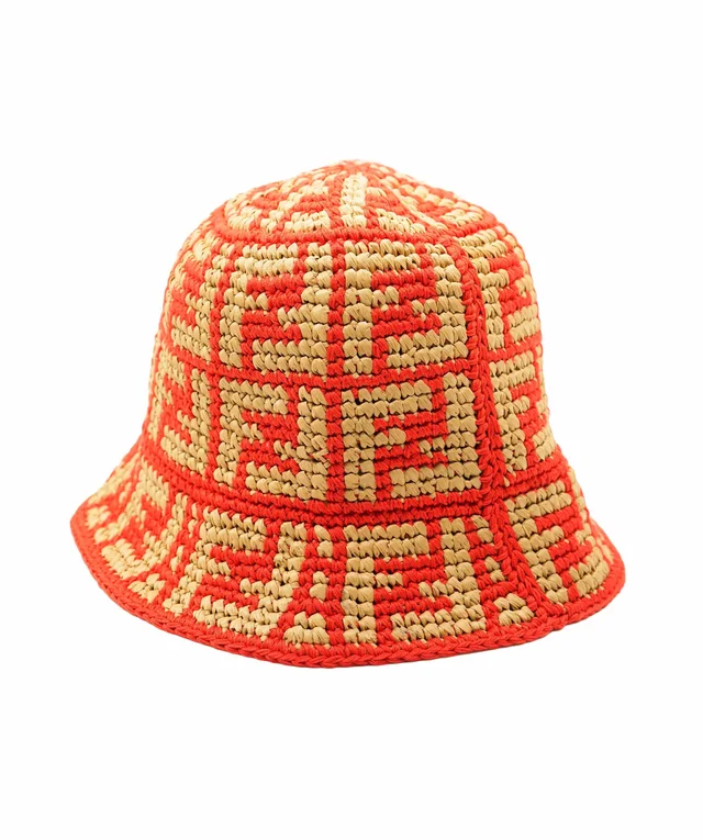 Fendi orange FF Bucket hat in Orange from Luxury Promise, photo 2 of 2