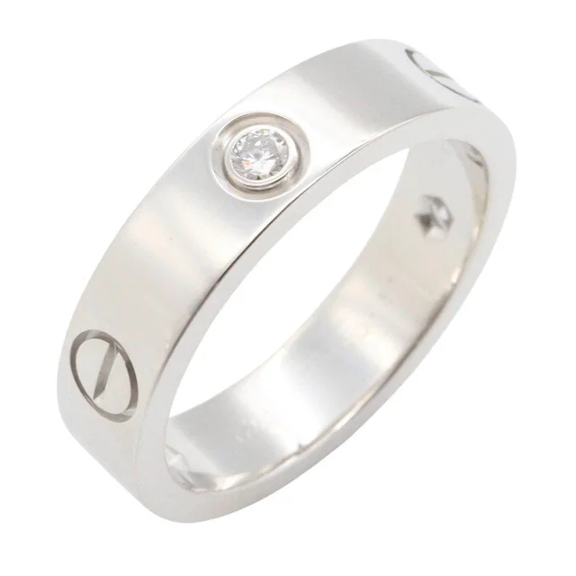 Cartier Love Au750 Diamond Ring Size 20 from LuxUness
