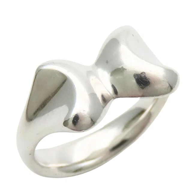 Tiffany & Co. Ring Ribbon 925 Sterling Silver Elesa Peretti Butterfly in Silver from The Reluxe
