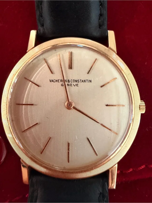 Vacheron Constantin Ultra Slim Watch Ref. 6351 18k Yellow Gold 1960s in black|gold Leather from Poshmark