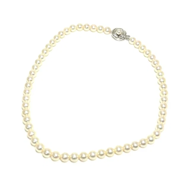 Tasaki Pearl Necklace in white from Poshmark