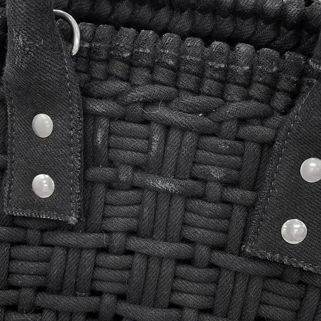 Balenciaga Bistro 2WAYBag Black671342210HR1000 Canvas Size XS in Canvas from GALLERY RARE, photo 9 of 19