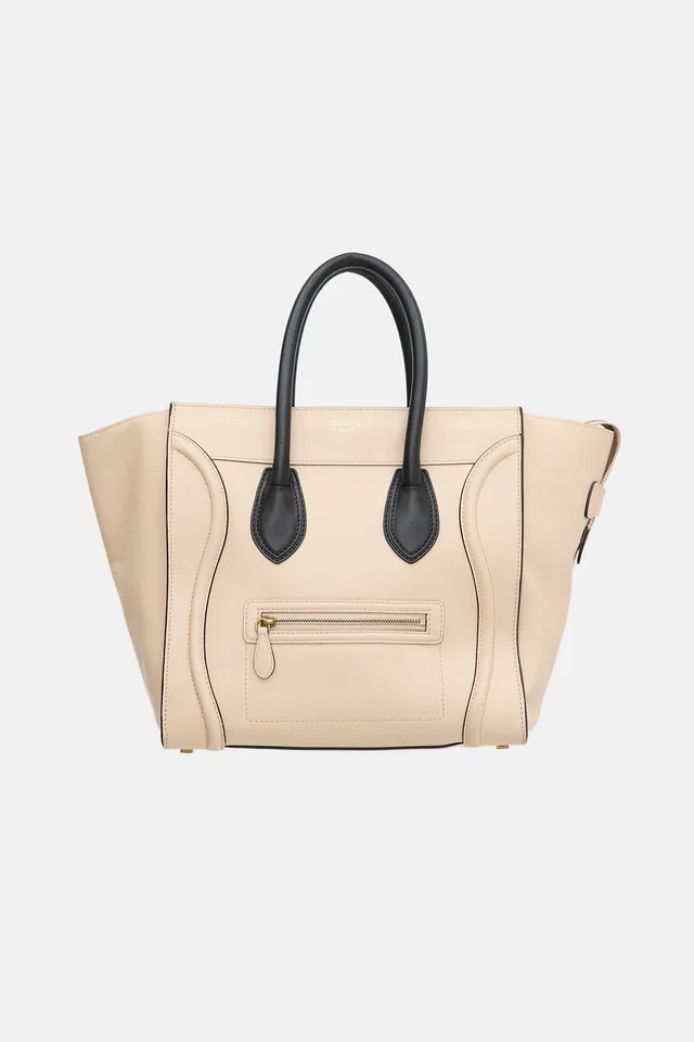 Celine 2013 Leather Mini Luggage Bag in Leather from VSP Consignment