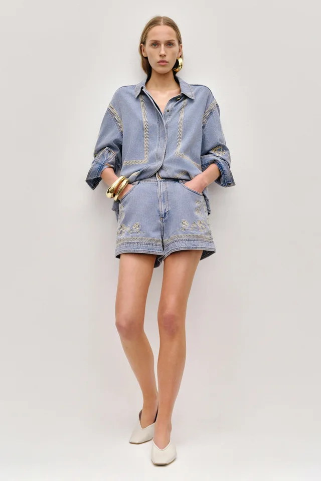 AJE Lotus Denim Short from Aje, photo 1 of 1