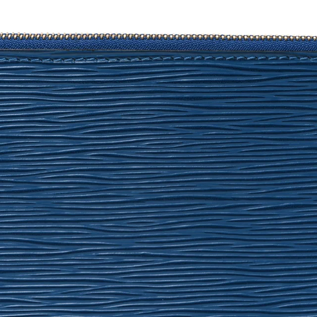 Louis Vuitton Epi Pochette Accessories 24 Myrtille in Leather from FASHIONPHILE, photo 8 of 10