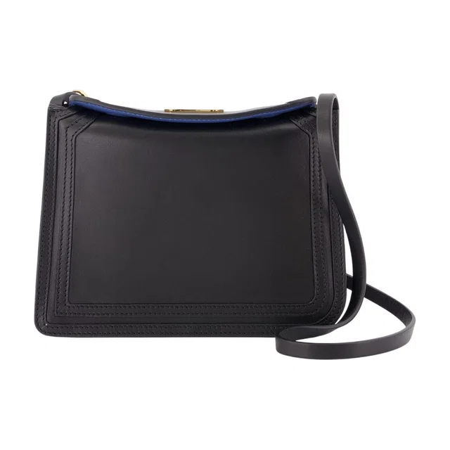 Lanvin Compagnon 16 Crossbody Bag — Black Calfskin in Black Calfskin from HEWI