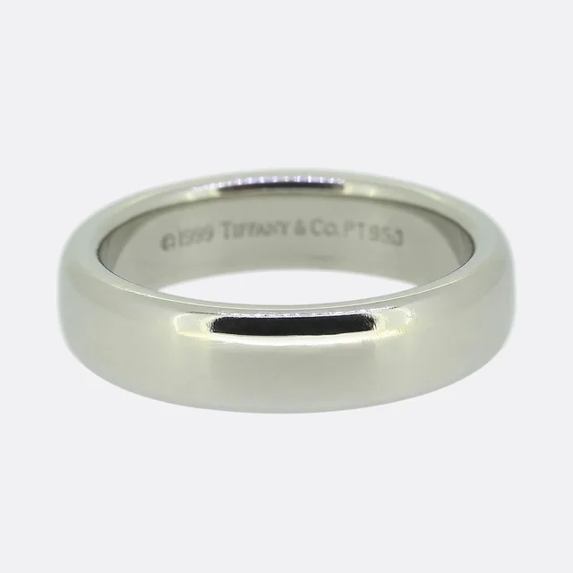 Tiffany & Co. 4.5mm Wedding Band Ring from The Vintage Jeweller