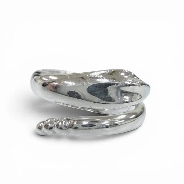 Tiffany & Co. Elsa Peretti Snake Ring 925 Silver in Silver from The Reluxe