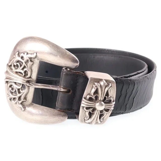 Chrome Hearts Blt Classic Leather Belt in Leather from The Reluxe