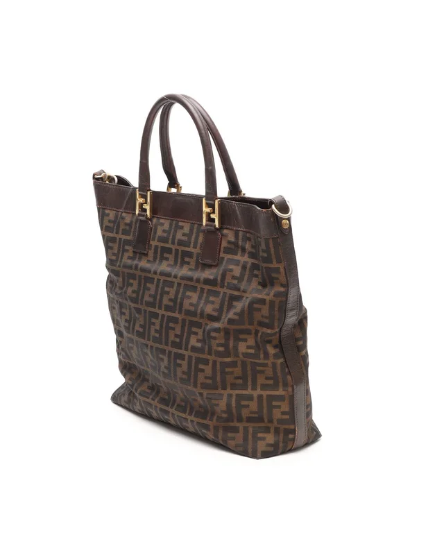 Fendi Zucca Tote Bag in Canvas from A Retro Tale, photo 3 of 9