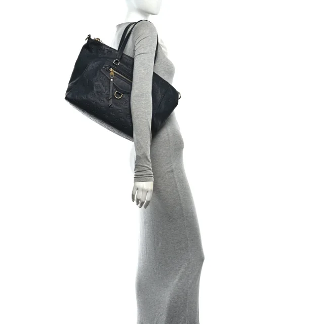 Louis Vuitton Empreinte Lumineuse PM Black in Black Leather from FASHIONPHILE, photo 2 of 9