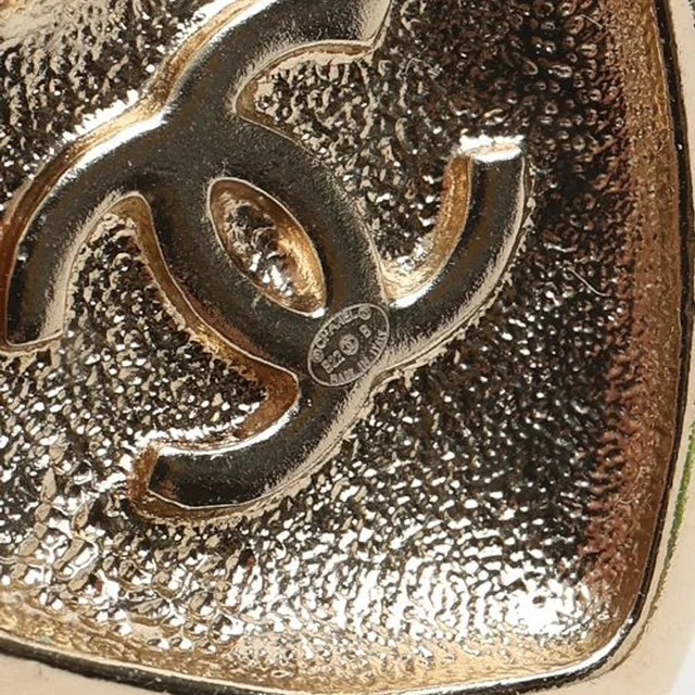Chanel Coco Mark Heart Rhinestone Earrings from A Retro Tale, photo 6 of 6