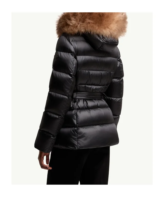 Moncler Cupidones Shearling-Trimmed Short Down Jacket, photo 4 of 8 from SENSER