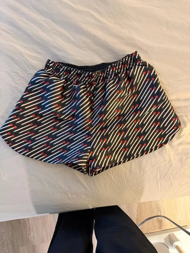 Stella McCartney Matches Print Shorts, Women's (Size 32) in multicolor from Grailed