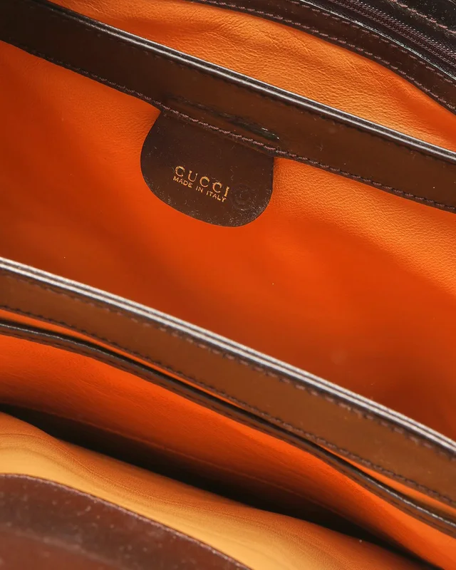 Gucci GG Tote Bag in Leather from A Retro Tale, photo 11 of 14
