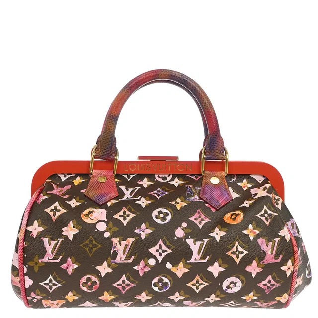 Louis Vuitton Monogram Watercolor Papillon Handbag M95730 in Canvas from AMORE Vintage Tokyo