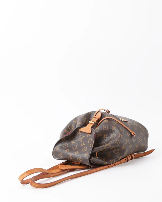 Louis Vuitton Monogram Montsouris MM NM Backpack in Coated canvas from A Retro Tale, photo 5 of 10