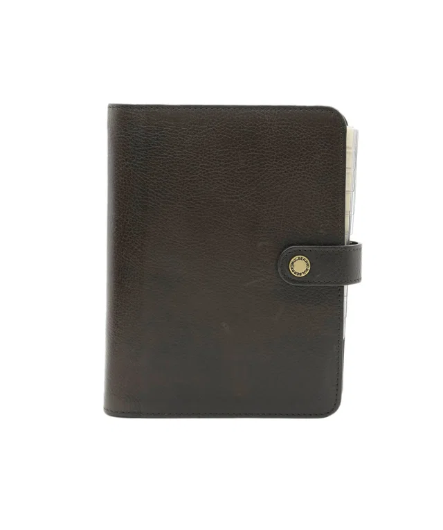 Mulberry Brown Leather Agenda in Brown Leather from Luxury Promise