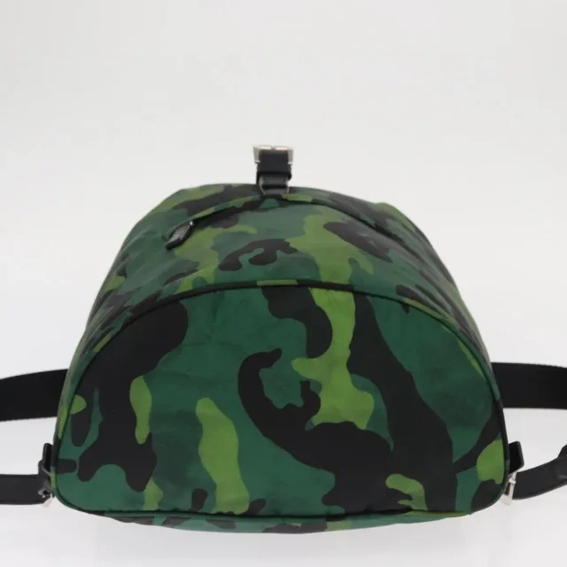 Prada Camouflage Tessuto Green Nylon Bag in Green Nylon from HEWI, photo 17 of 24