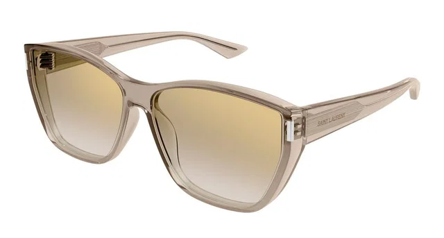 Saint Laurent Sl Sunglasses — Brown Injected in Brown Resin from HEWI