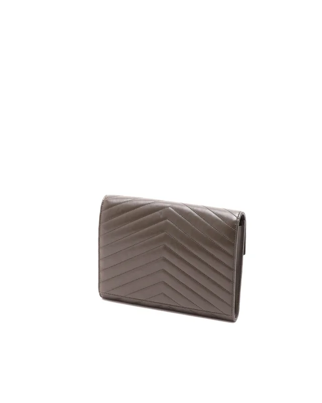 Cassandre YSL Clutch Bag in Leather from A Retro Tale, photo 3 of 8