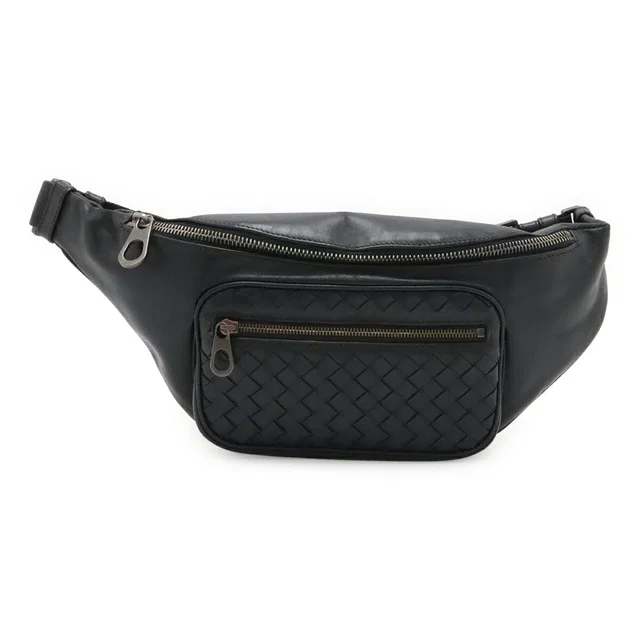Bottega Veneta Leather Waist Bag in Leather from LuxUness