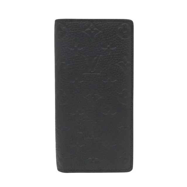 Louis Vuitton Portefeuille Brazza Taurillon Wallet Leather in Leather from The Reluxe