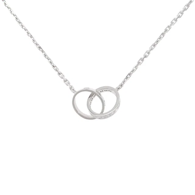 Cartier Baby Love Au750 Diamond Necklace from LuxUness