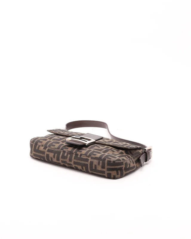 Fendi Zucca Baguette Bag in Denim from A Retro Tale, photo 4 of 7